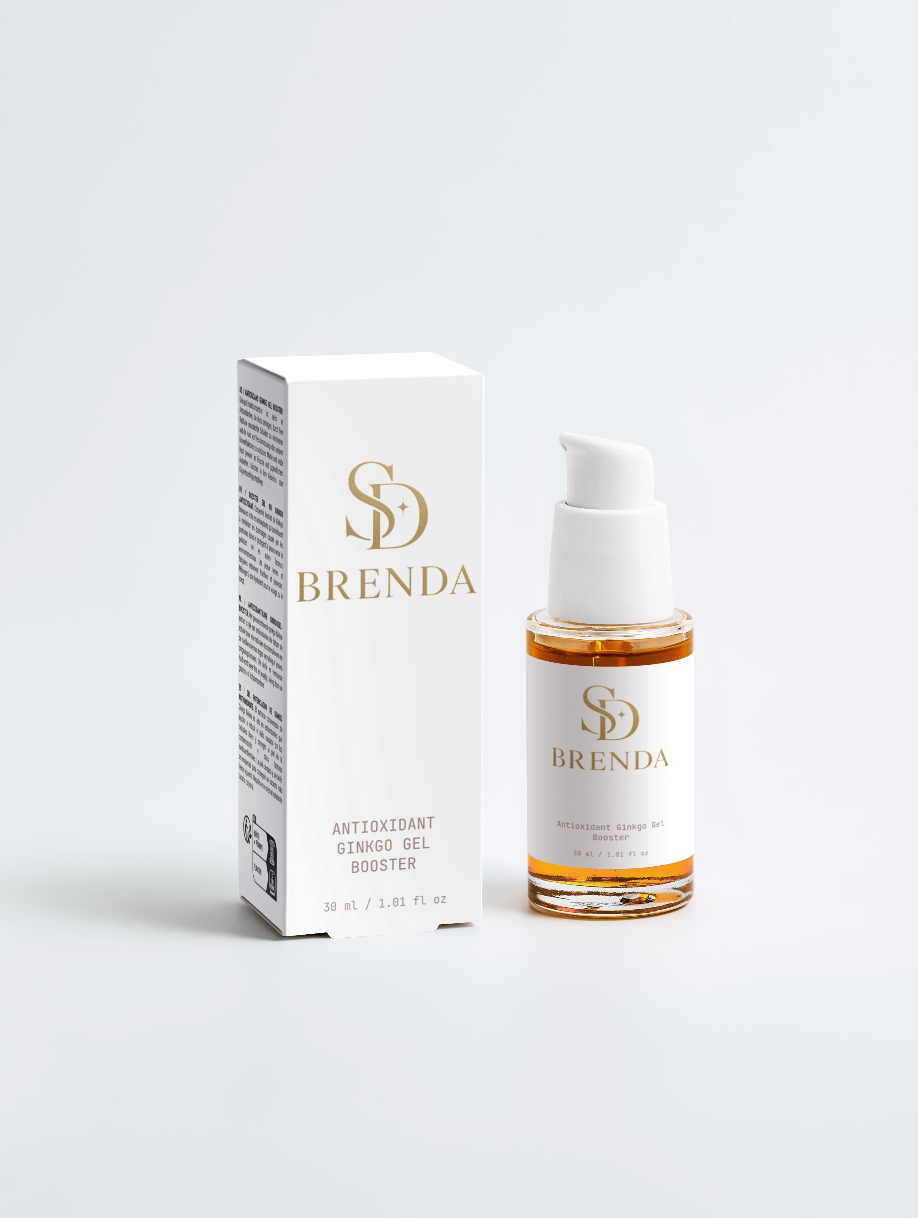 Antioxidant Ginkgo Gel Booster